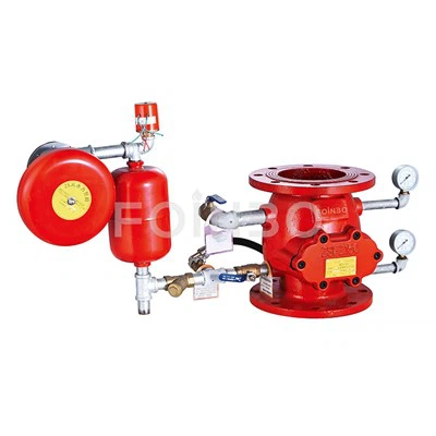 Märkä hälytysventtiilin sprinklerijärjestelmä